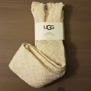 UGG Scrunchy Thigh High Socks, NWT